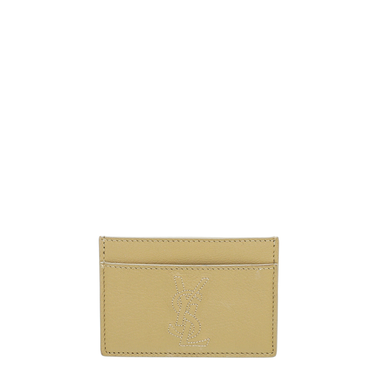 YSL Brown Belle De Jour Card Holder-YSL-THE CLOSET