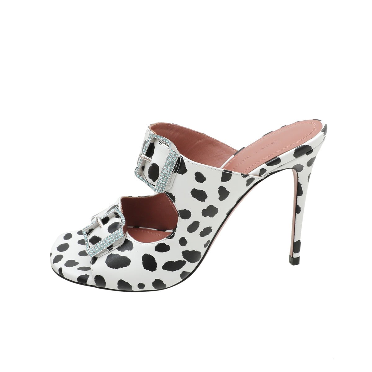 Amina Muaddi Bicolor Marni 105mm Print Mule 36-Amina Muaddi-THE CLOSET