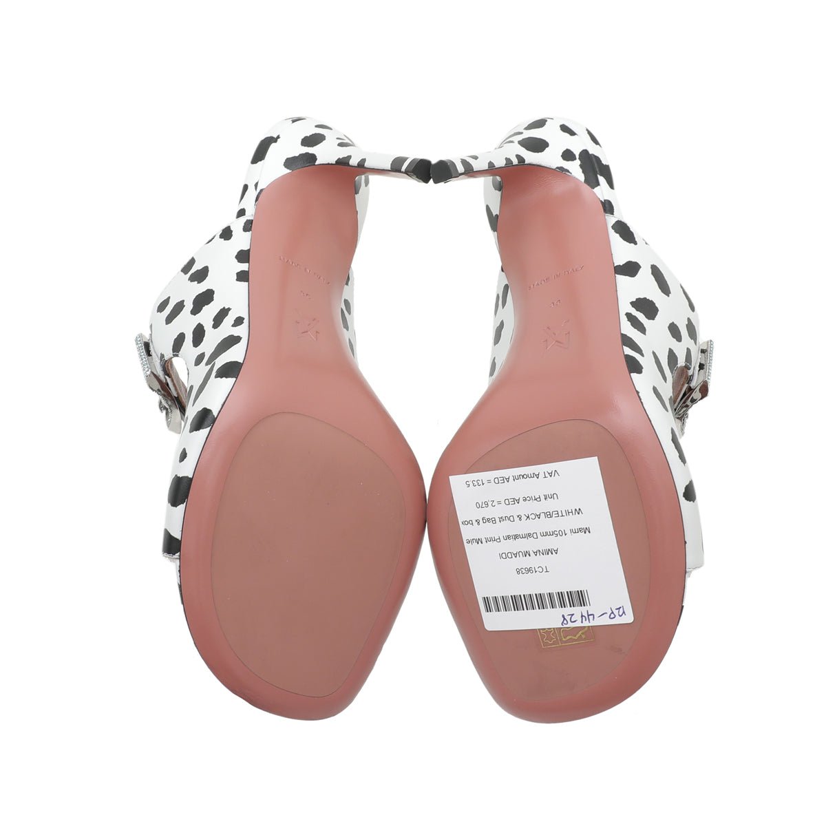 Amina Muaddi Bicolor Marni 105mm Print Mule 36-Amina Muaddi-THE CLOSET