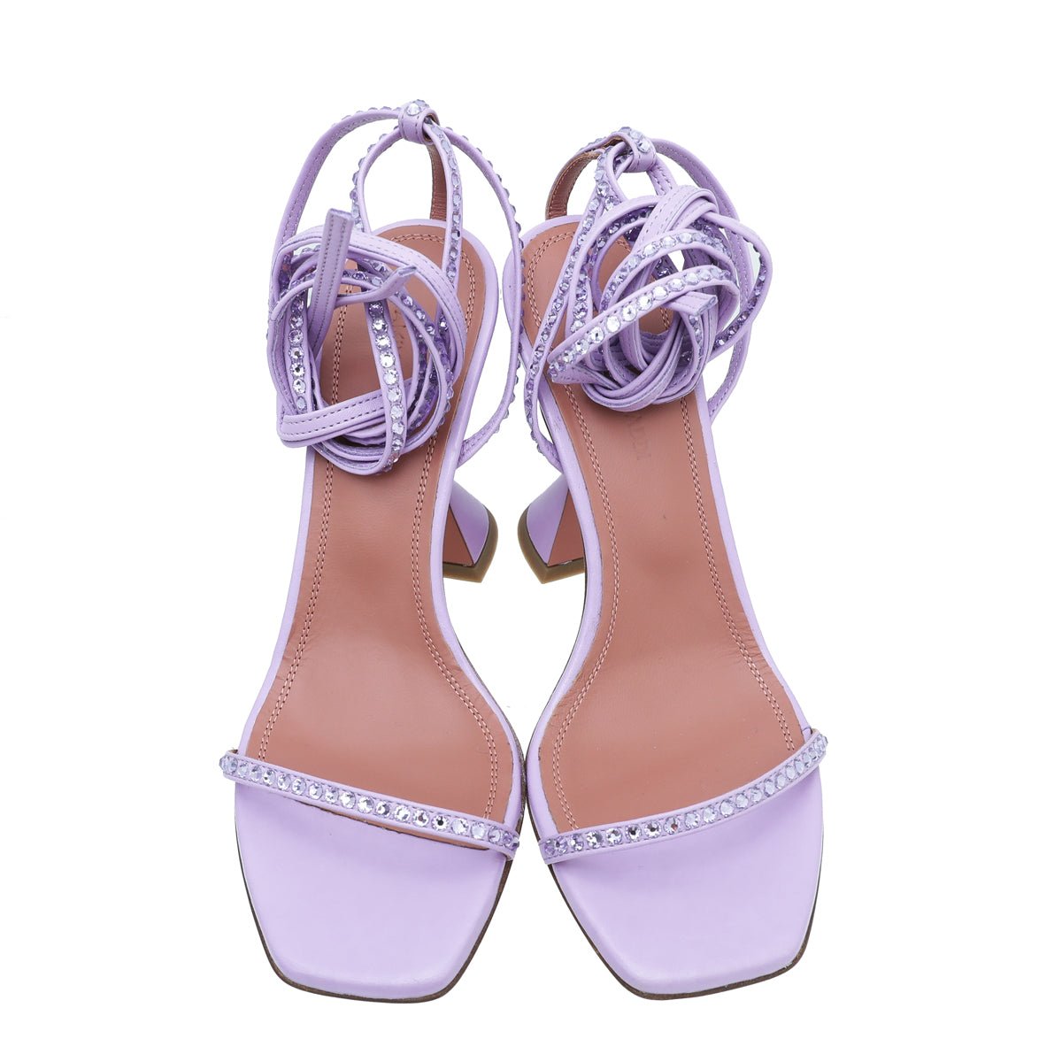 Amina Muaddi Unicorn Crystal Sandals 35-Amina Muaddi-THE CLOSET