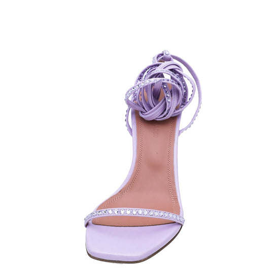 Amina Muaddi - Amina Muaddi Unicorn Crystal Sandals 35 | The Closet