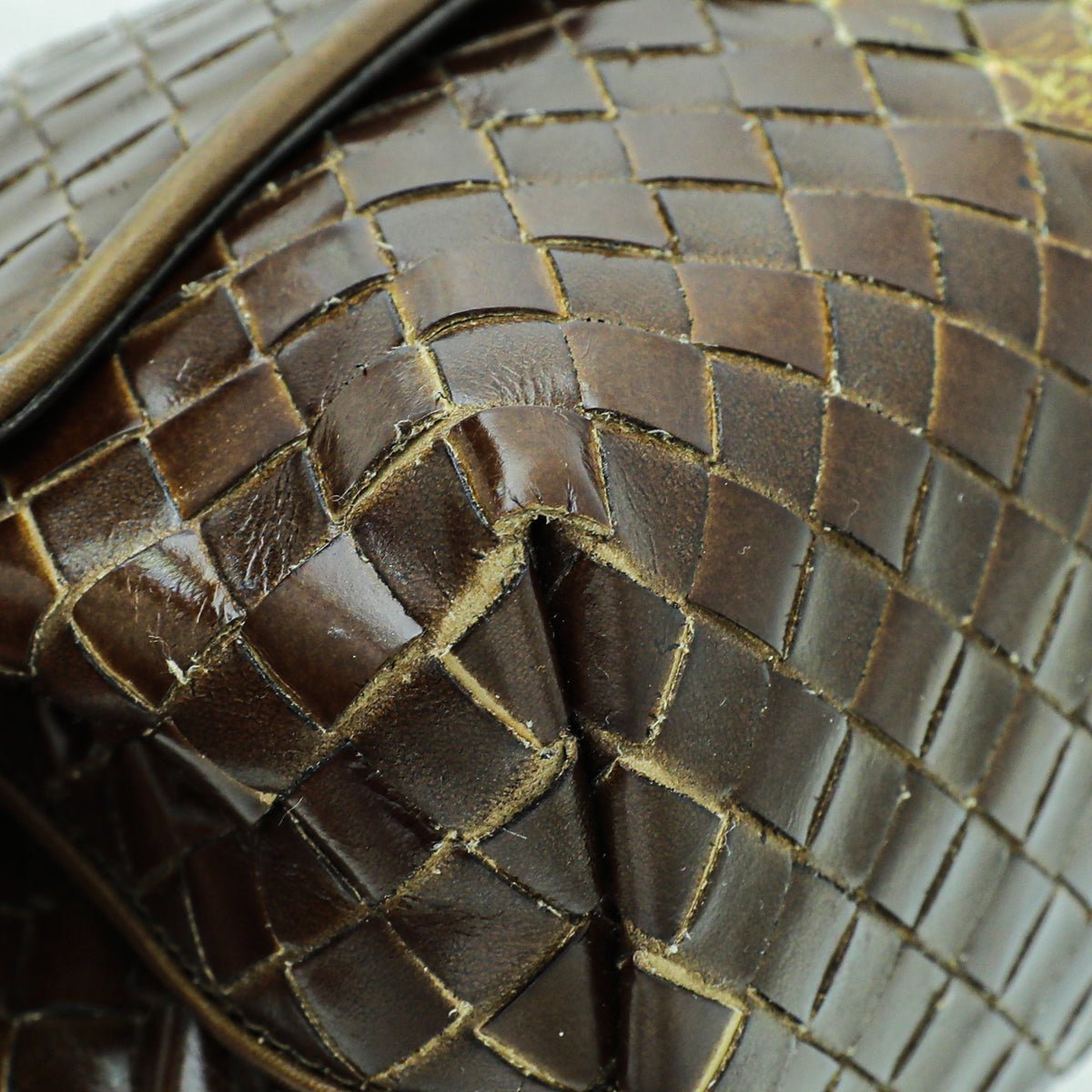 Bottega Veneta Bicolor Flap Clutch-Bottega Veneta-THE CLOSET