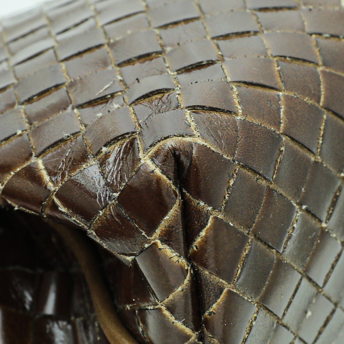 Bottega Veneta Bicolor Flap Clutch-Bottega Veneta-THE CLOSET