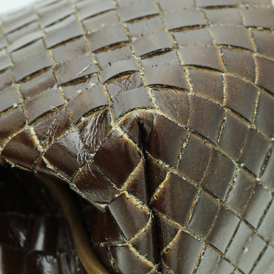 Bottega Veneta Bicolor Flap Clutch-Bottega Veneta-THE CLOSET