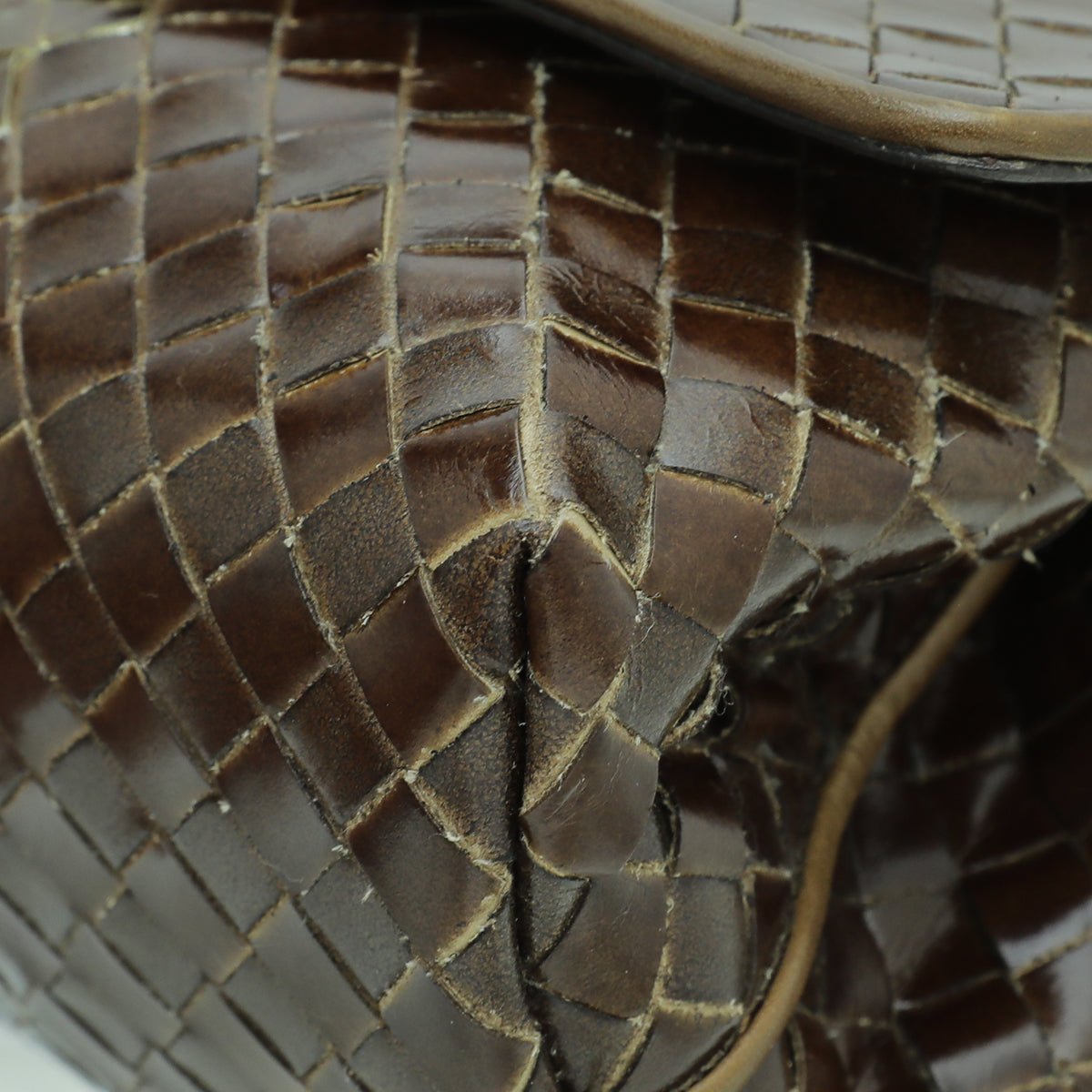 Bottega Veneta Bicolor Flap Clutch-Bottega Veneta-THE CLOSET