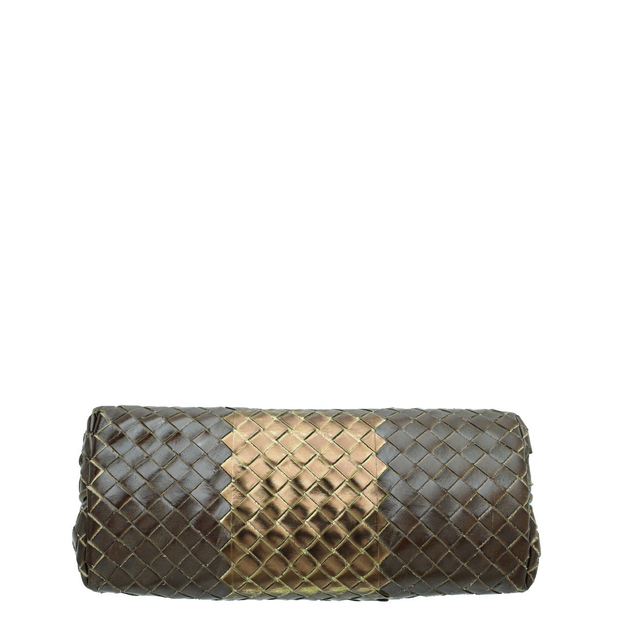 Bottega Veneta Bicolor Flap Clutch-Bottega Veneta-THE CLOSET