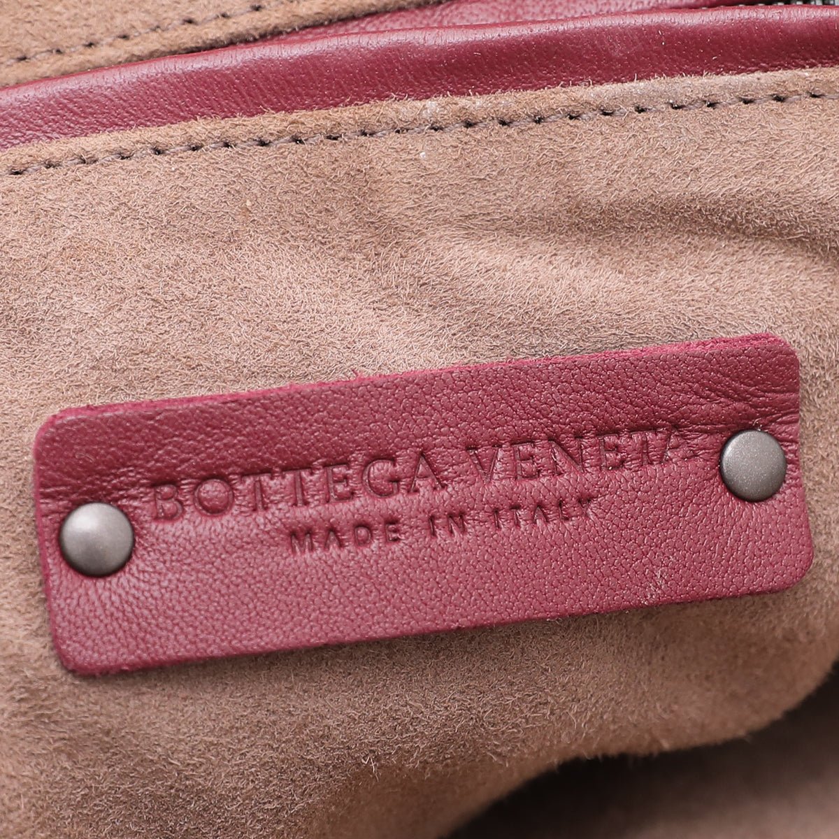 Bottega Veneta Bicolor Intrecciato Nodini Crossbody Bag-Bottega Veneta-THE CLOSET