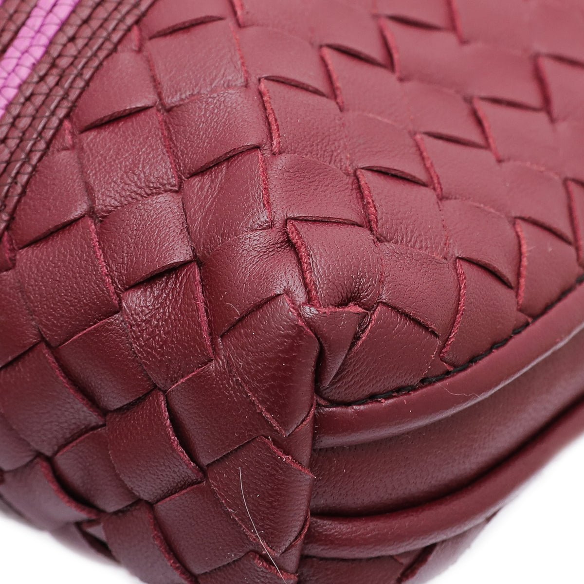 Bottega Veneta Bicolor Intrecciato Nodini Crossbody Bag-Bottega Veneta-THE CLOSET