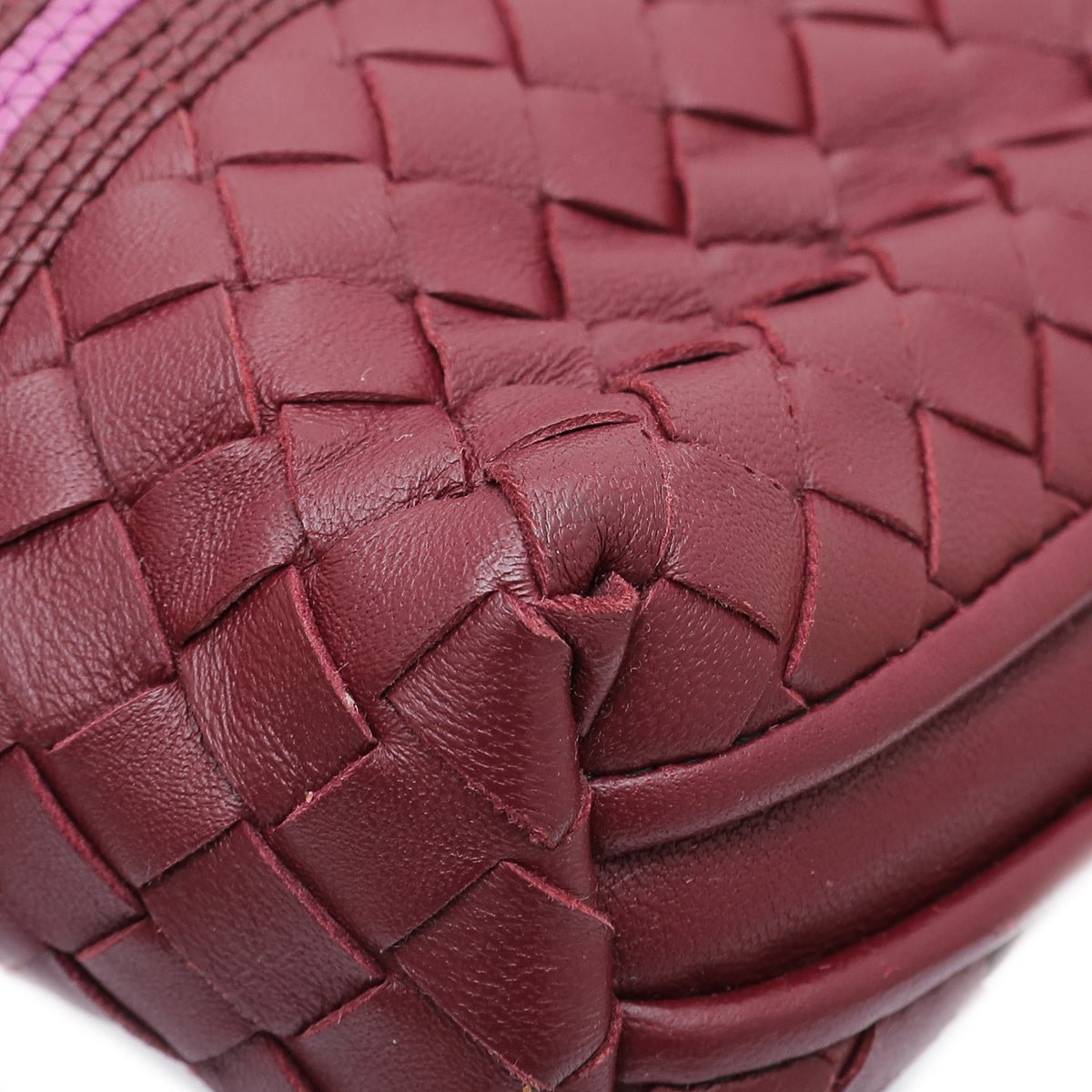 Bottega Veneta Bicolor Intrecciato Nodini Crossbody Bag-Bottega Veneta-THE CLOSET