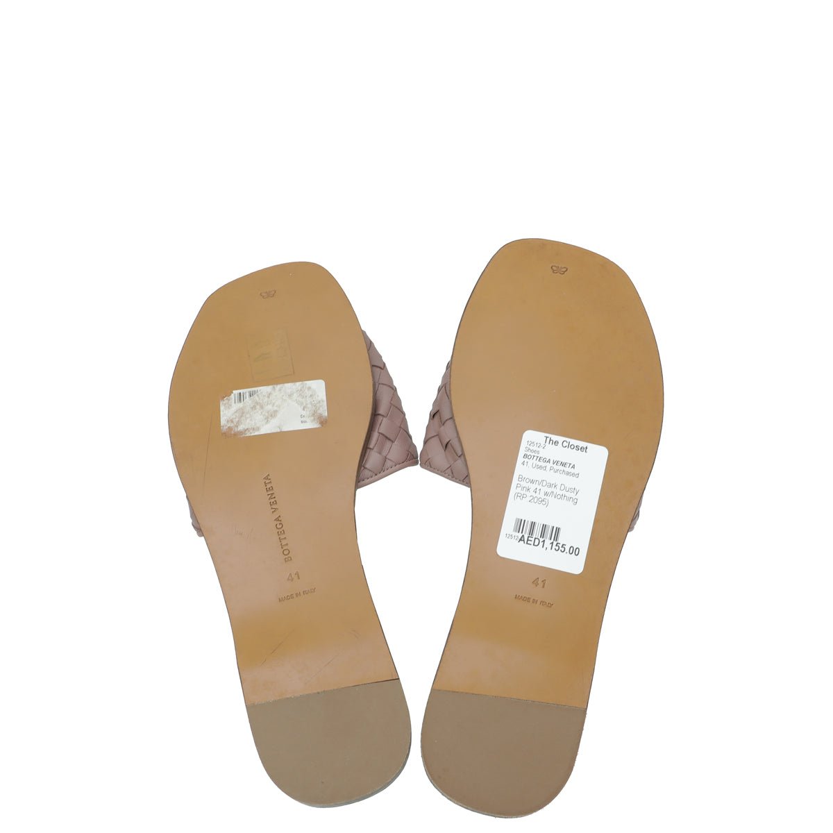 Bottega Veneta Bicolor Ravello Sandals 41-Bottega Veneta-THE CLOSET