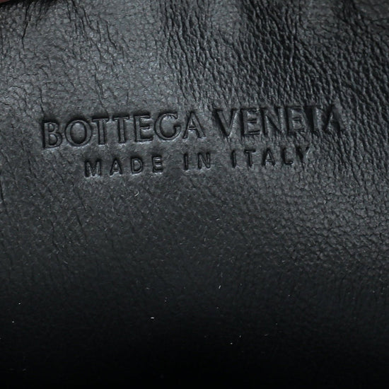 Bottega Veneta - Bottega Veneta Black Intrecciato Embossed Top Handle Briefcase | The Closet