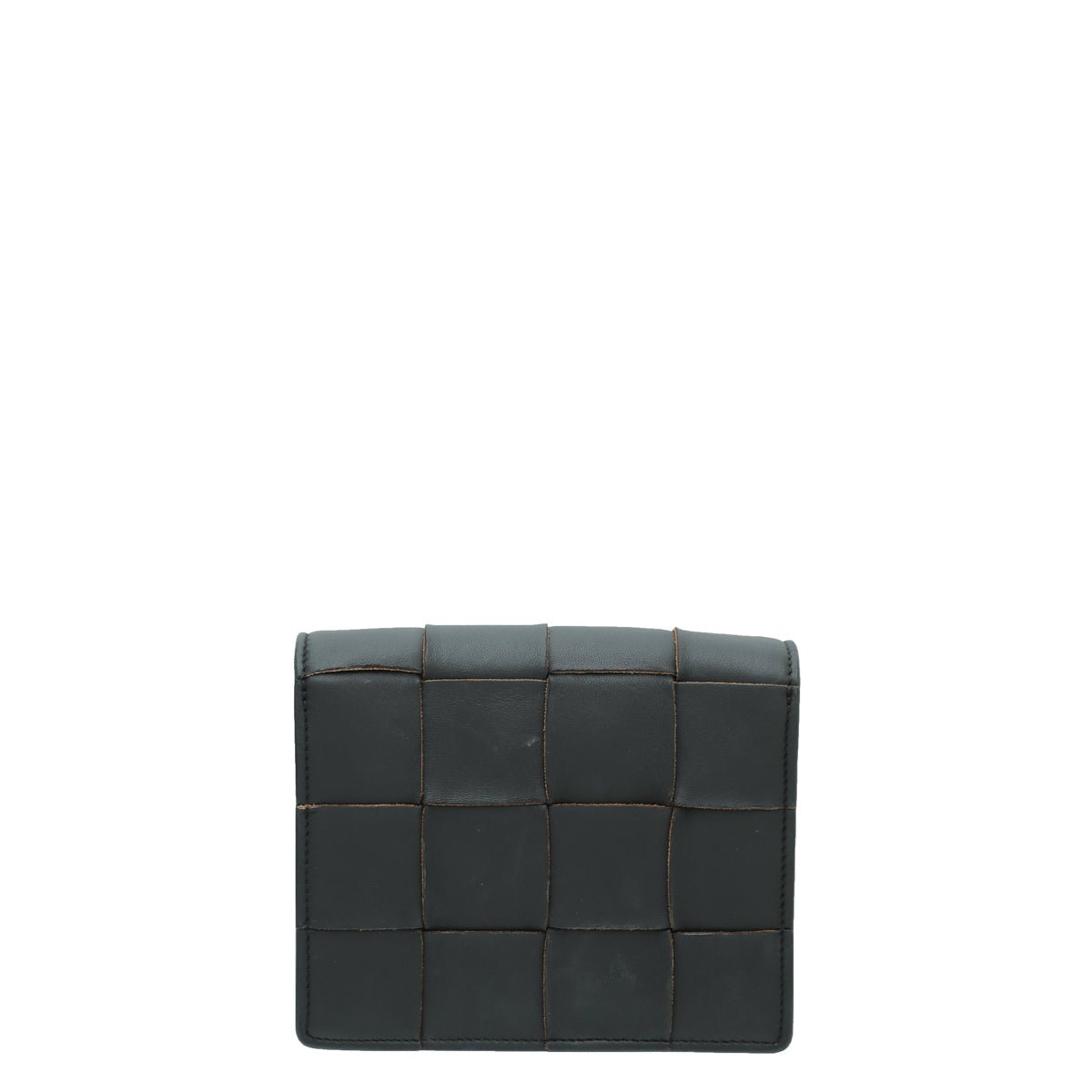 Bottega Veneta Black Maxi Intrecciato Mini Cassette Crossbody Bag-Bottega Veneta-THE CLOSET