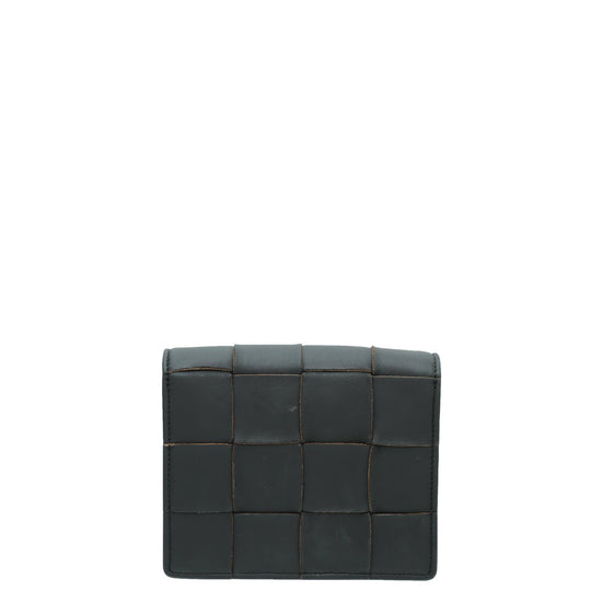 Bottega Veneta - Bottega Veneta Black Maxi Intrecciato Mini Cassette Crossbody Bag | The Closet
