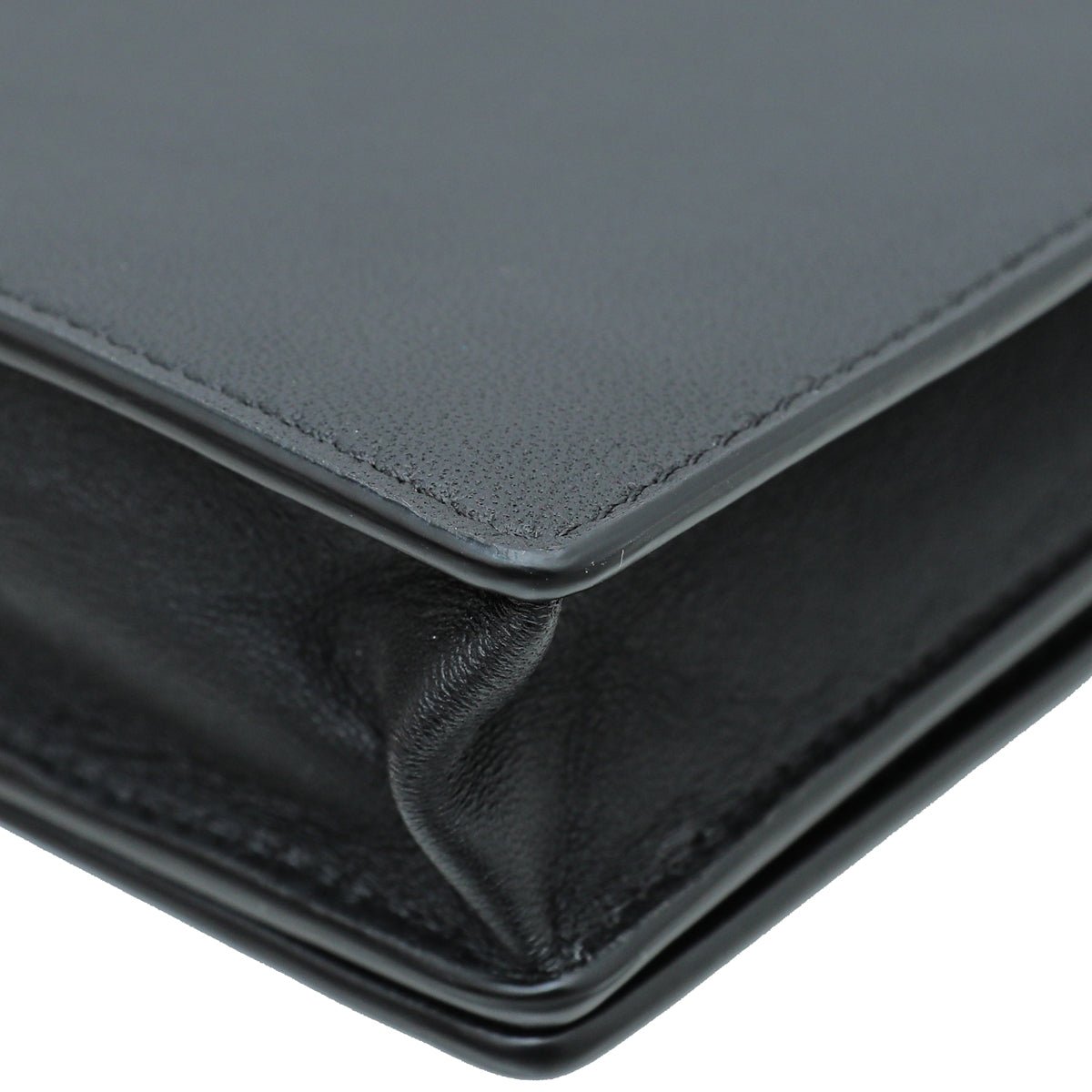 Bottega Veneta Black Multicolor Perforated Details Chain Wallet-Bottega Veneta-THE CLOSET