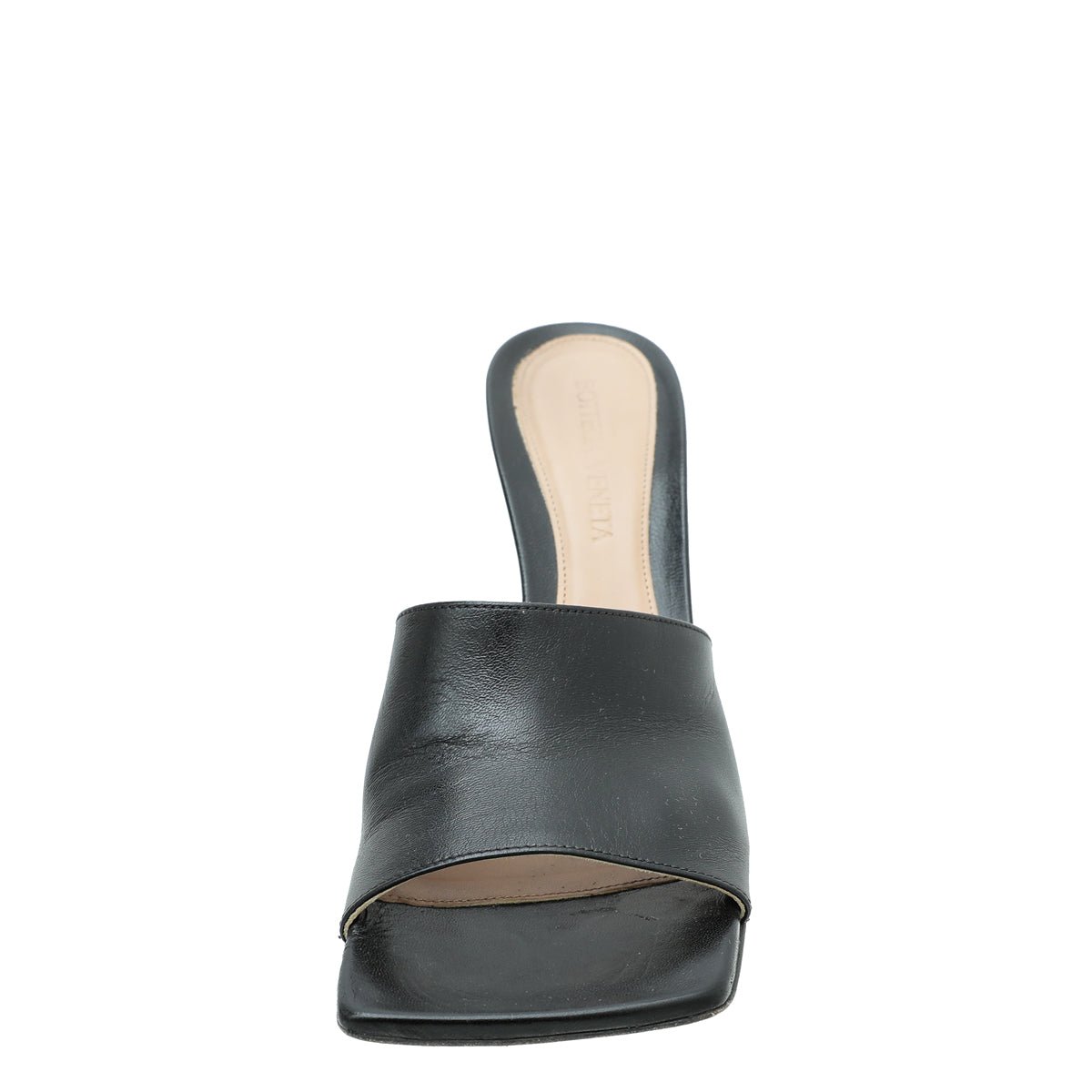 Bottega Veneta Black Stretch Mules 36.5-Bottega Veneta-THE CLOSET