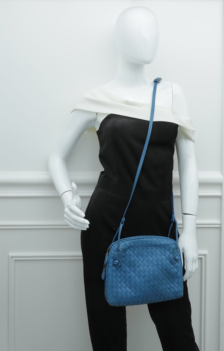 Bottega Veneta Nodini Crossbody Bag Intrecciato Nappa Small