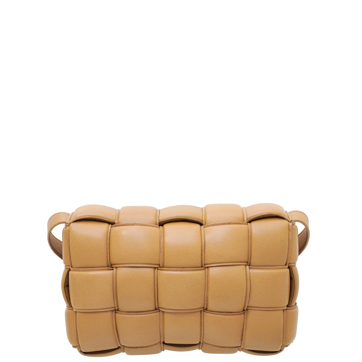 Bottega Veneta Caramel Padded Cassette Bag-Bottega Veneta-THE CLOSET