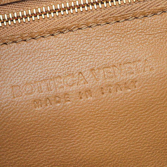 Bottega Veneta PADDED CASSETTE BAG Caramel Leather ref.214016 - Joli Closet