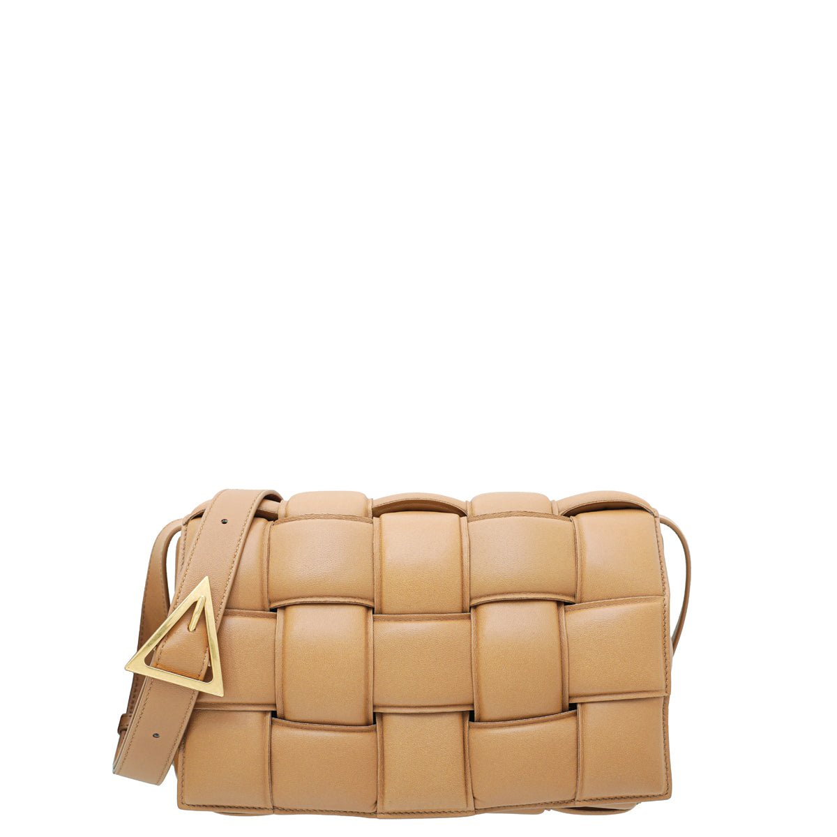 Bottega Veneta Caramel Padded Cassette Bag-Bottega Veneta-THE CLOSET