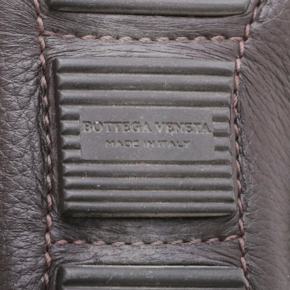Bottega Veneta - Bottega Veneta Chocolate Brown Intrecciato Bow Loafers 39.5 | The Closet