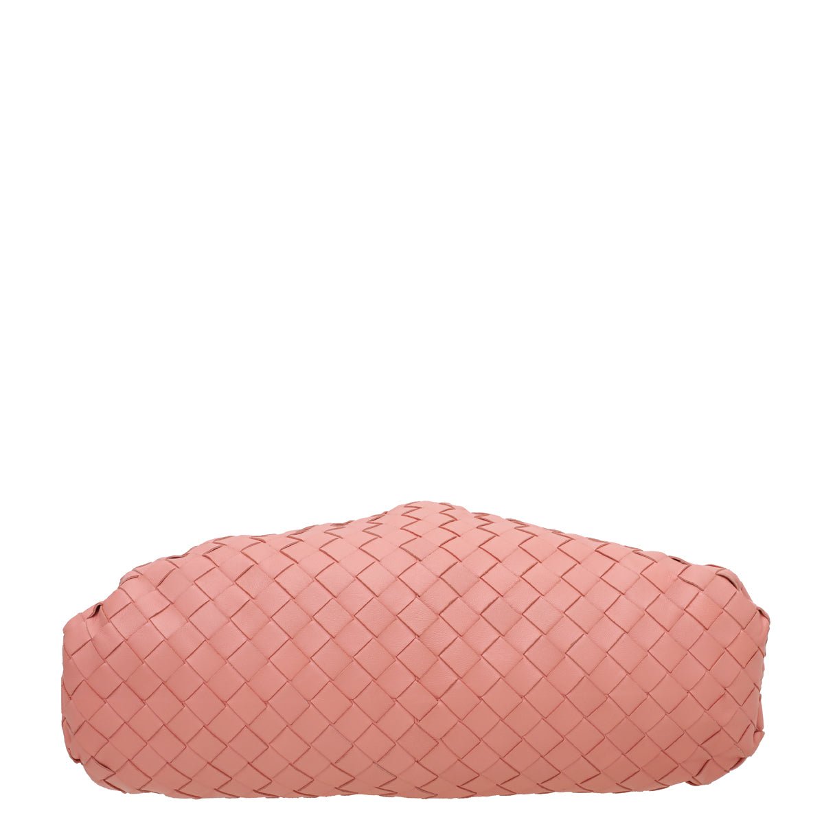 Bottega Veneta Coral Intrecciato Nappa Pouch Clutch-Bottega Veneta-THE CLOSET