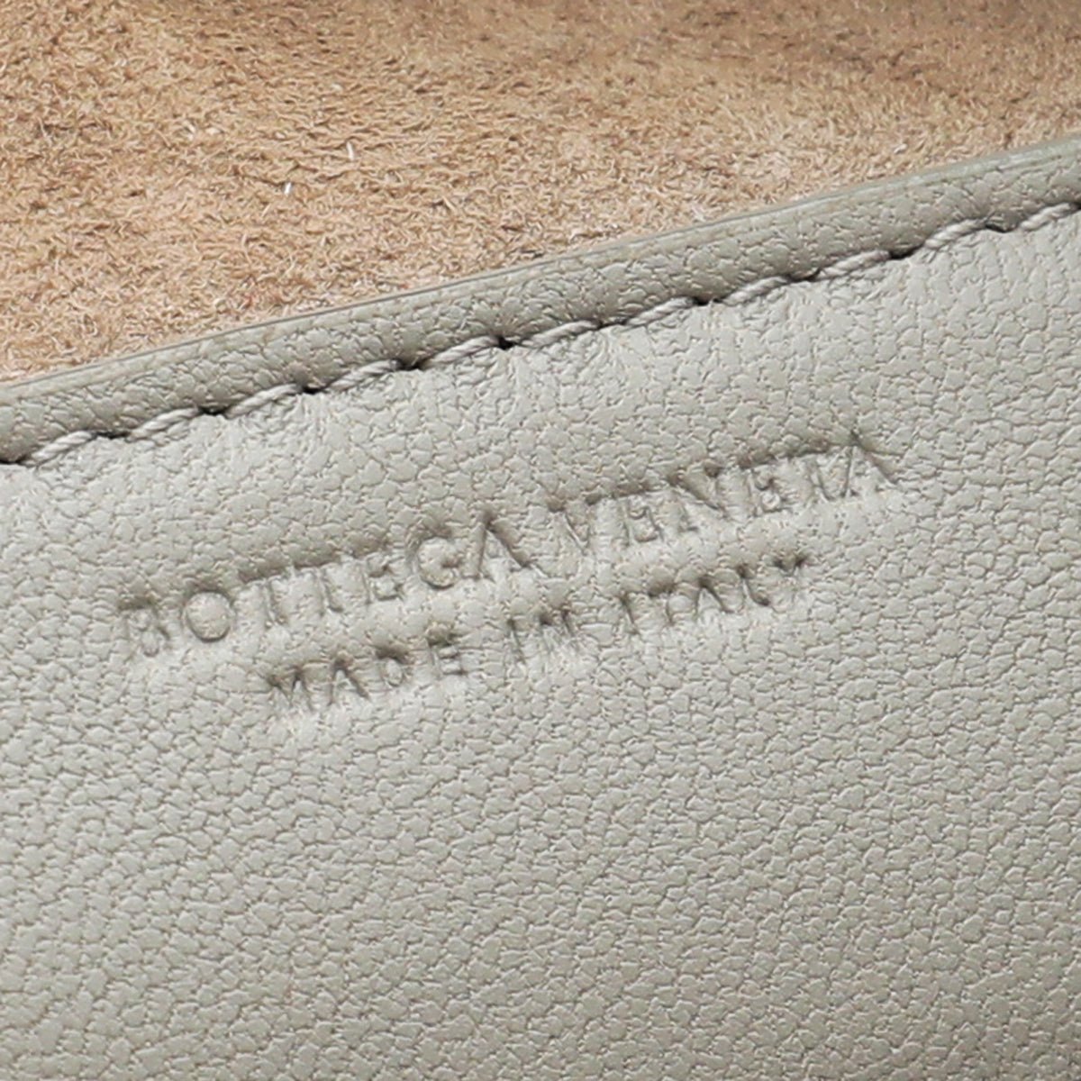 Bottega Veneta - Bottega Veneta Etoupe Intrecciato Wallet On Chain | The Closet