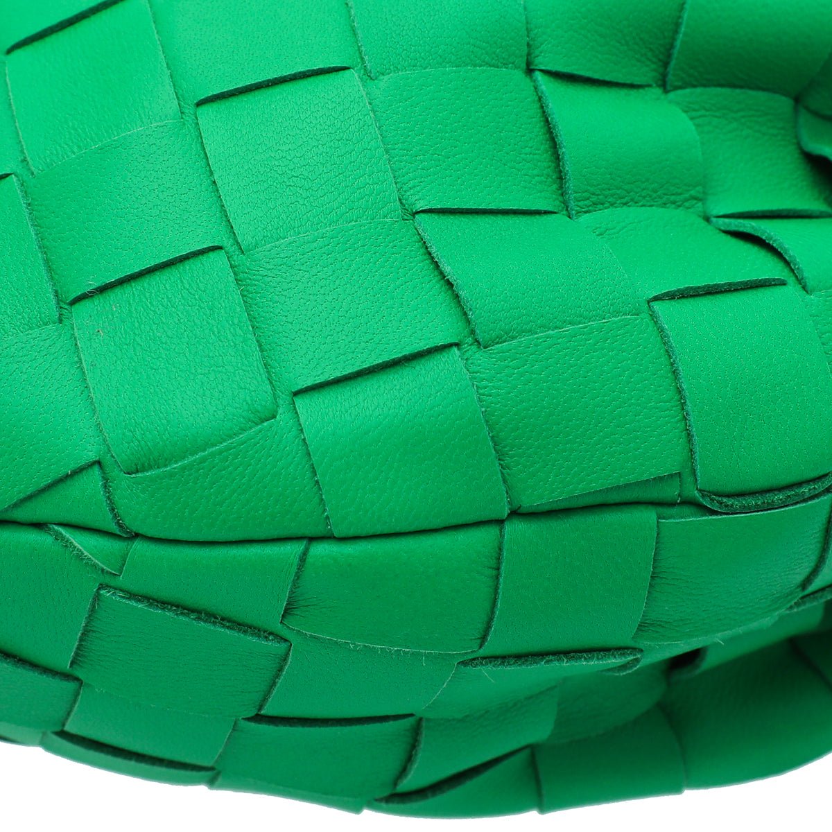 Bottega Veneta - Bottega Veneta Grass Green Intrecciato Nappa Jodie Mini Bag | The Closet