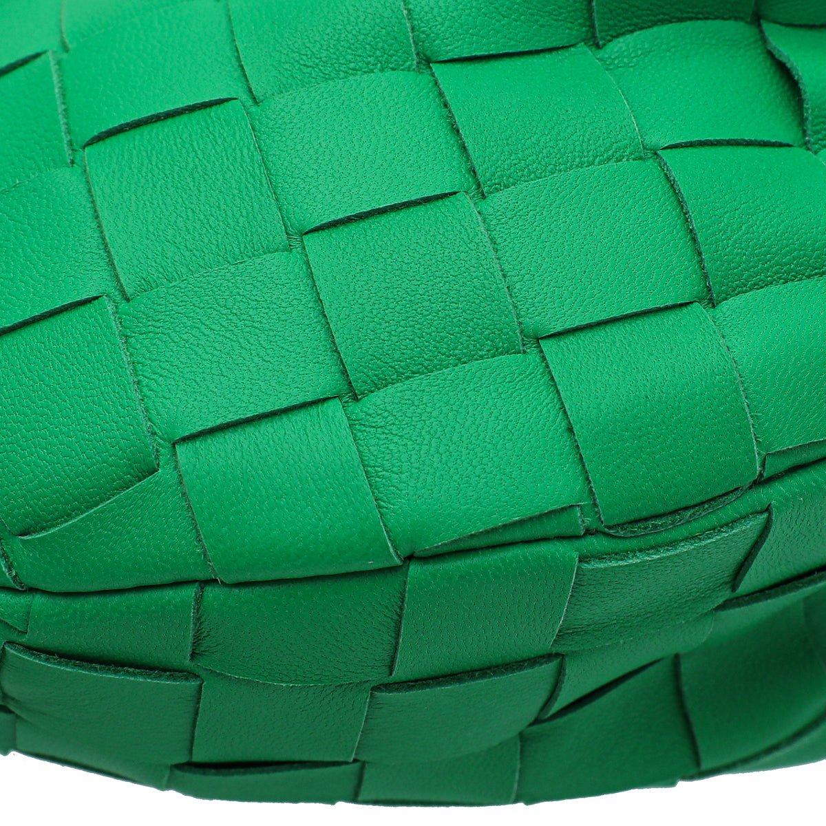 Bottega Veneta - Bottega Veneta Grass Green Intrecciato Nappa Jodie Mini Bag | The Closet