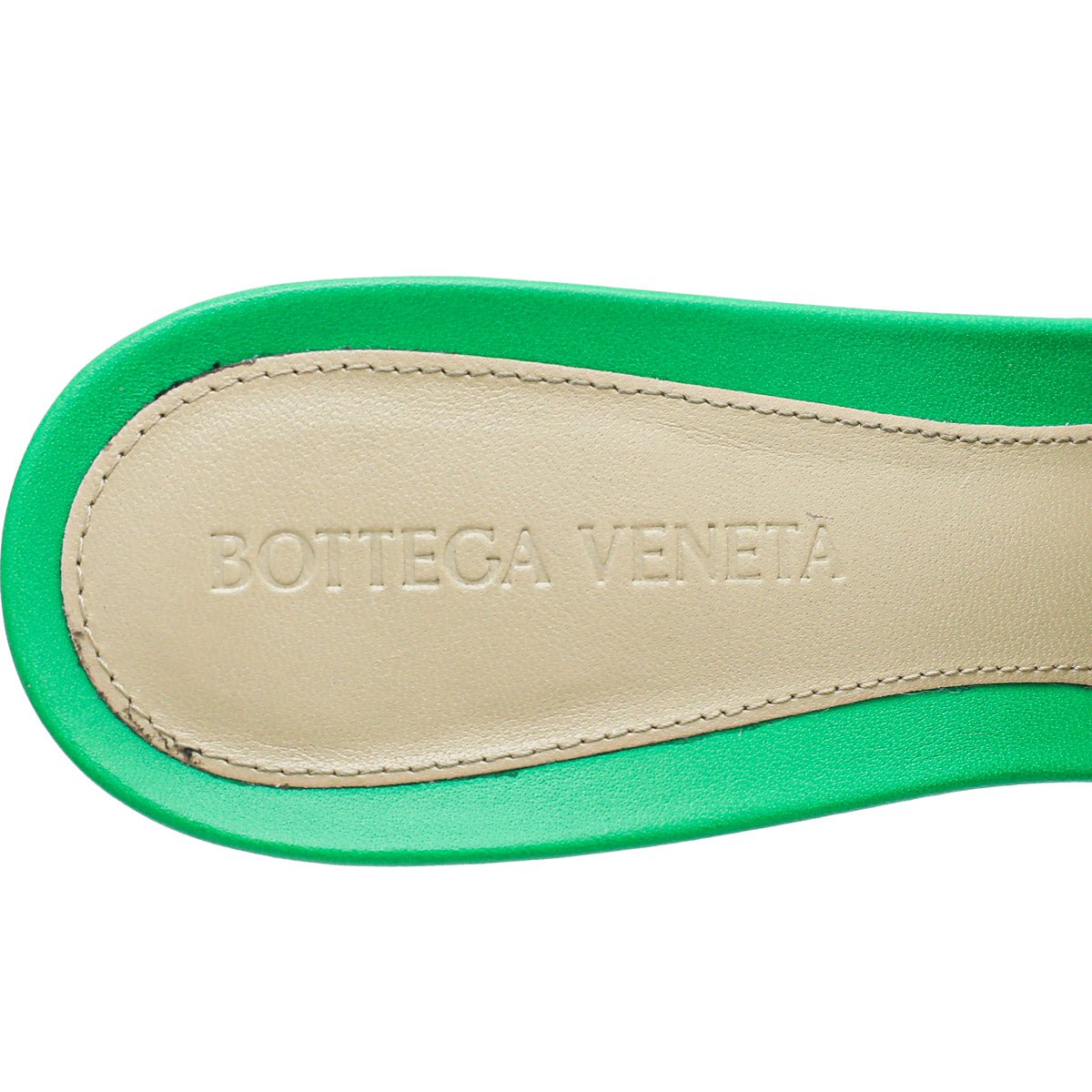 Bottega Veneta - Bottega Veneta Grass Stretch Mule 37.5 | The Closet