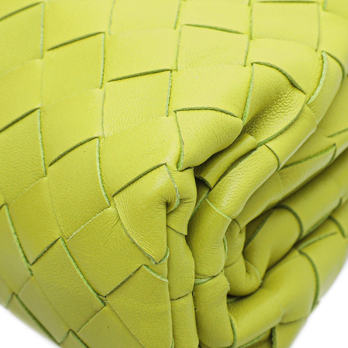 Bottega Veneta Kiwi Intrecciato Nappa Mini Pouch Bag – THE CLOSET
