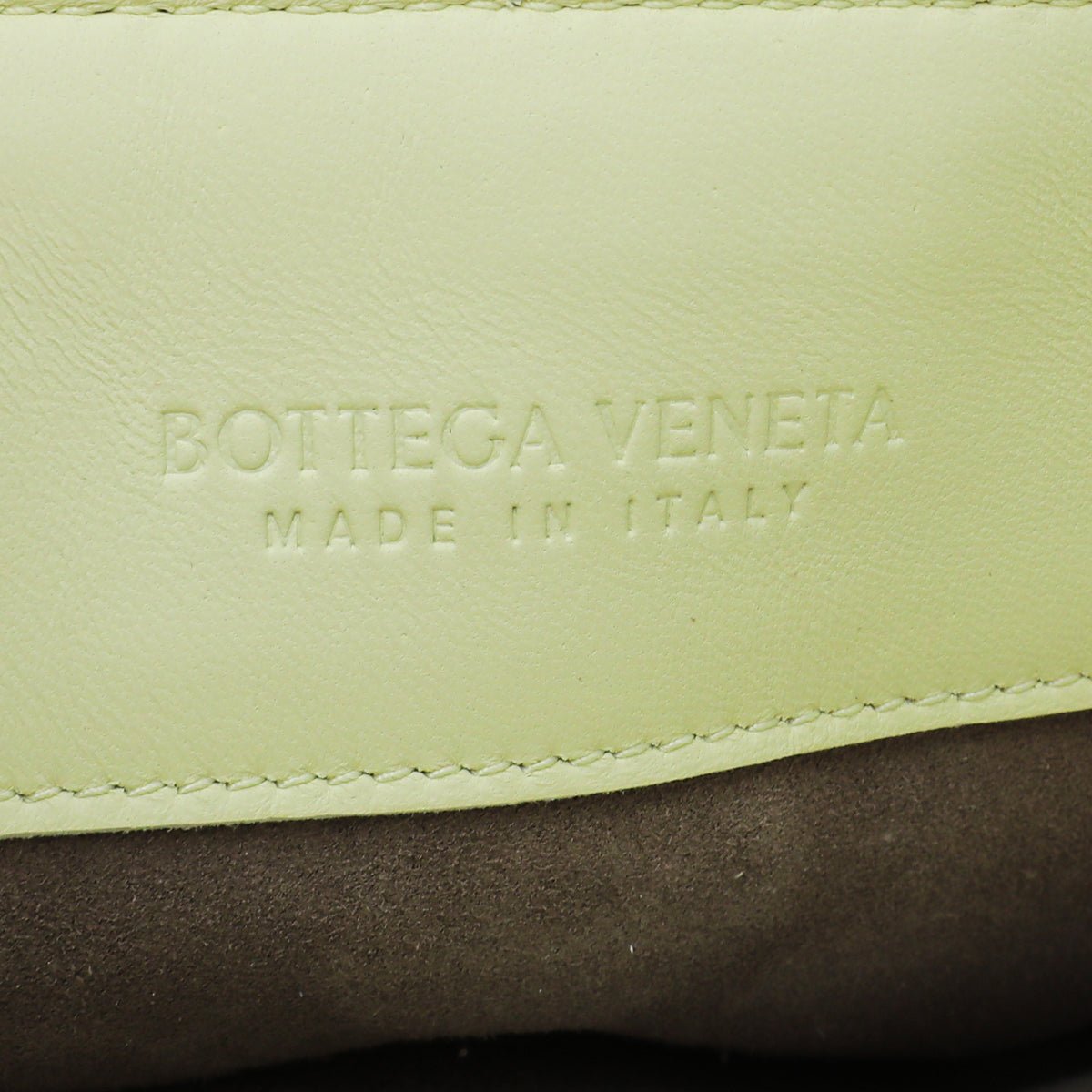 Bottega Veneta - Bottega Veneta Light Yellow Baby Intrecciato Olimpia Bag | The Closet