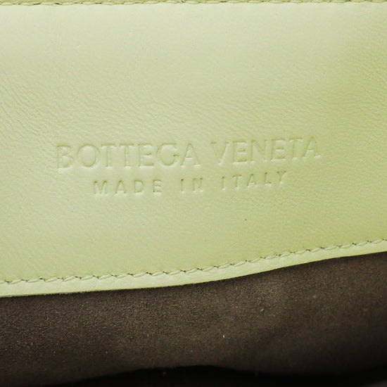 Bottega Veneta - Bottega Veneta Light Yellow Baby Intrecciato Olimpia Bag | The Closet