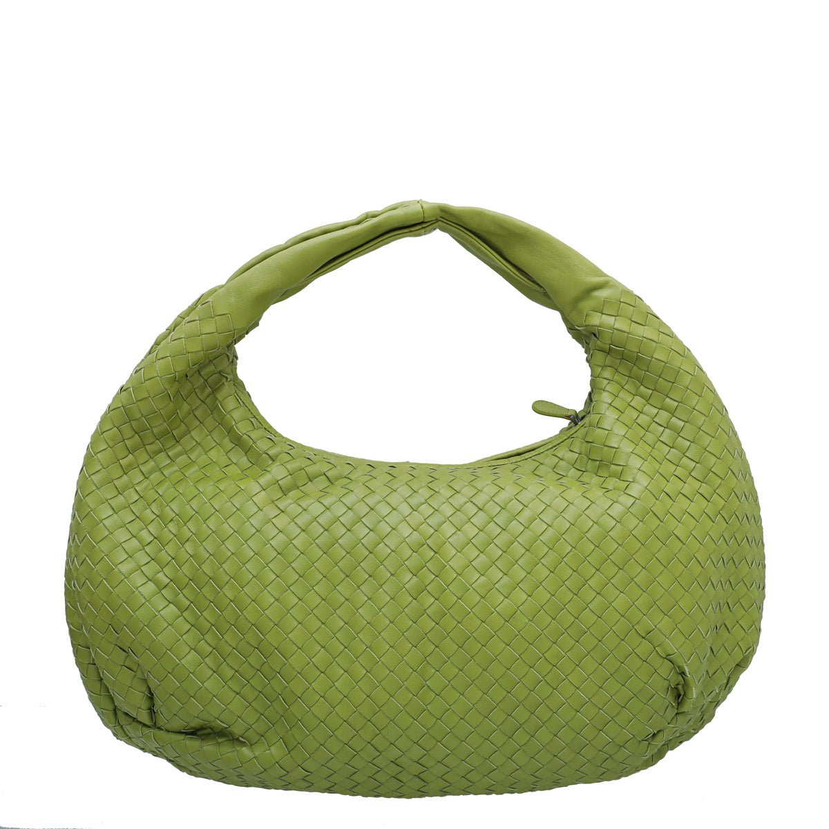 Bottega Veneta - Bottega Veneta Lime Green Nappa Hobo Bag | The Closet