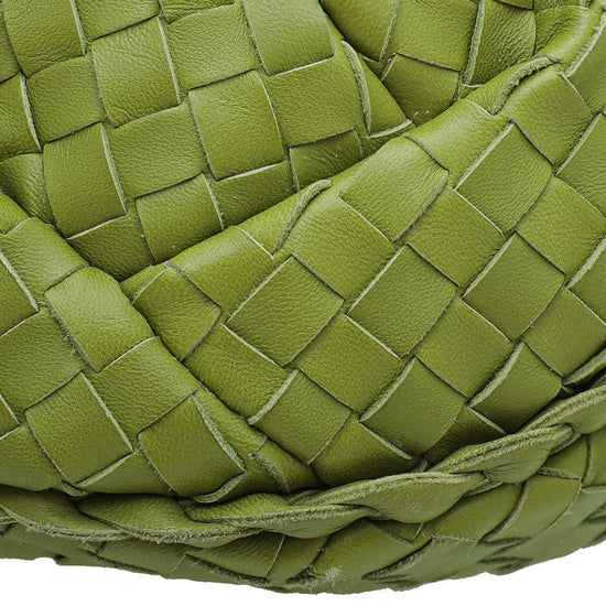 Bottega Veneta - Bottega Veneta Lime Green Nappa Hobo Bag | The Closet