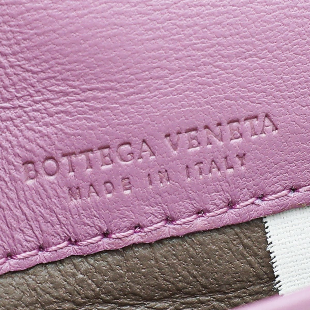 Bottega Veneta - Bottega Veneta Mauve Intrecciato Flap Card Wallet | The Closet