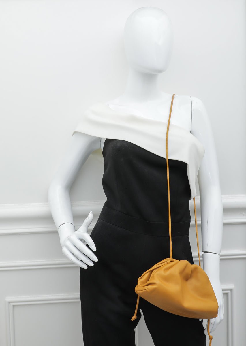 【超美品】BOTTEGA　VENETA　ミニショルダー Bottega Veneta Mustard Mini Pouch – THE CLOSET