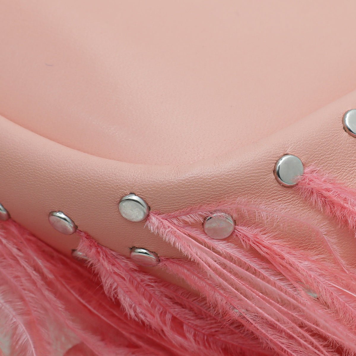 Bottega Veneta Peach Beak Feather Bag – THE CLOSET
