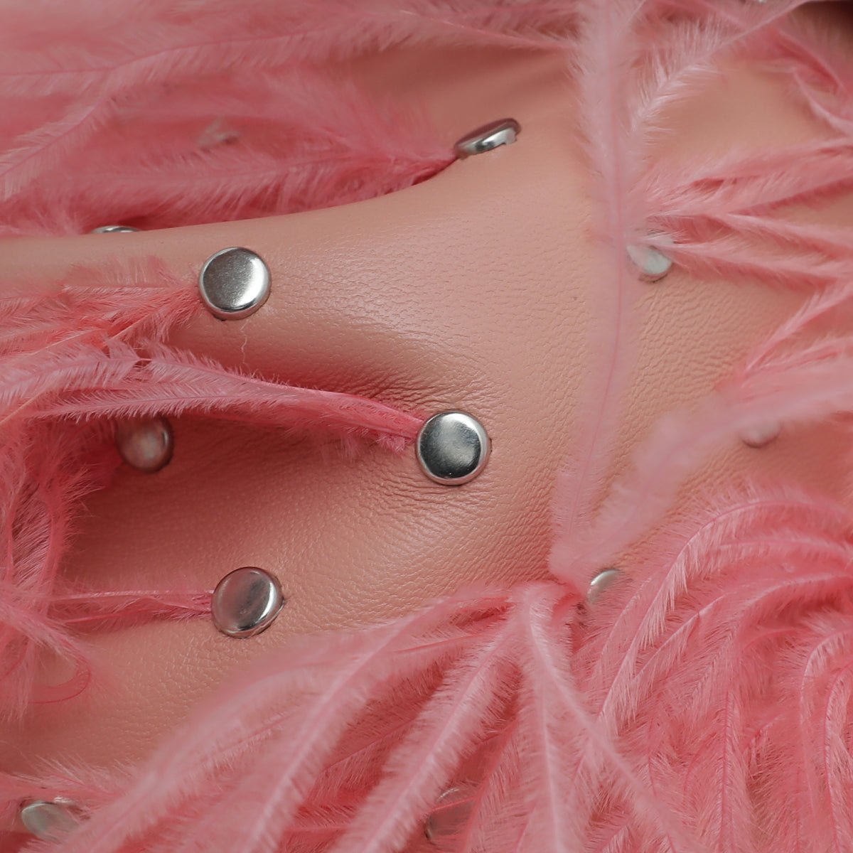 Bottega Veneta Peach Beak Feather Bag – THE CLOSET