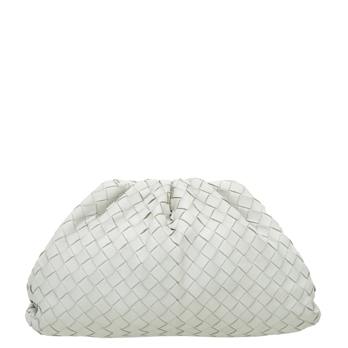 Bottega Veneta - Bottega Veneta Plaster Intrecciato Pouch | The Closet