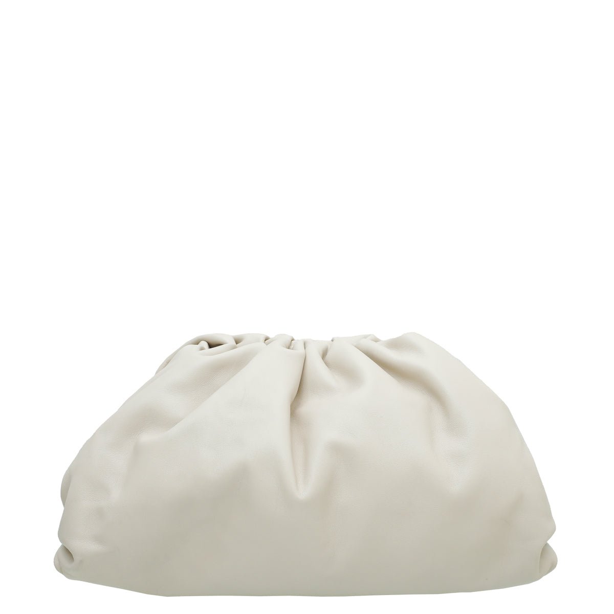 Bottega Veneta Plaster The Pouch Clutch Large-Bottega Veneta-THE CLOSET