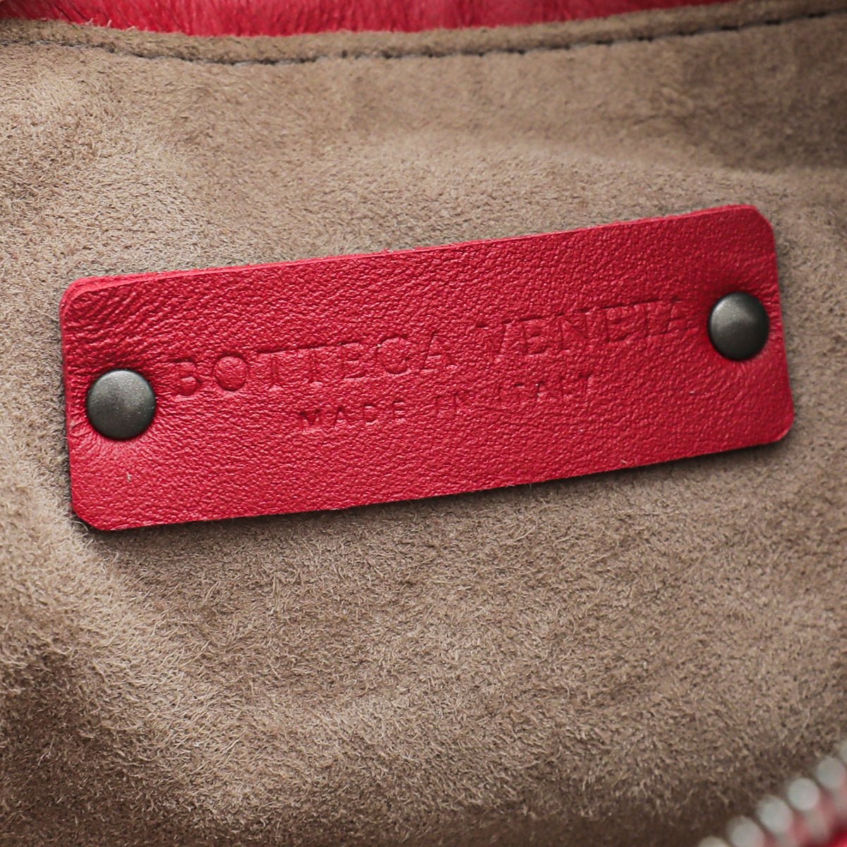 Bottega Veneta Red Intrecciato Fringe Nodini Crossbody Bag – The Closet