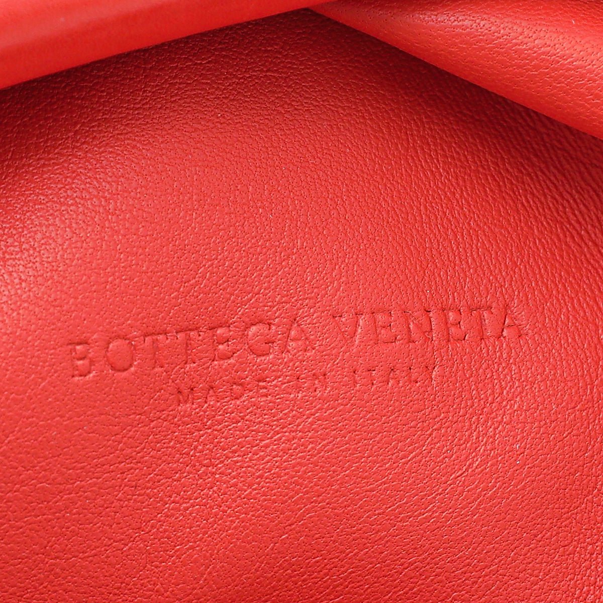 Bottega Veneta - Bottega Veneta Red Intrecciato Nappa The Pouch | The Closet
