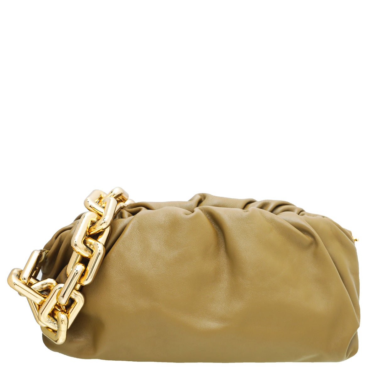 Bottega Veneta Teak Chain Pouch-Bottega Veneta-THE CLOSET