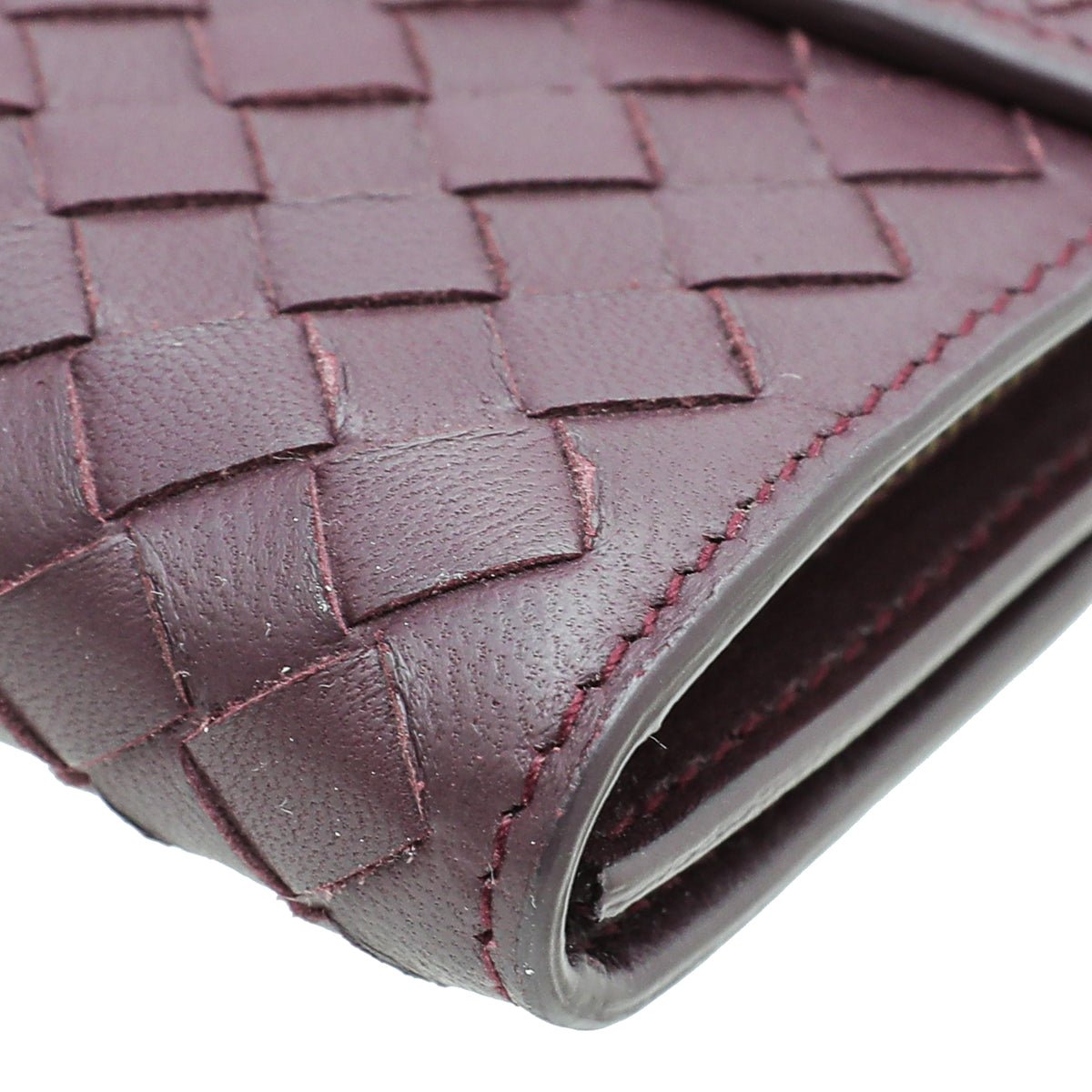 Bottega Veneta - Bottega Veneta Violet Intrecciato Nappa Flap Continental Wallet | The Closet