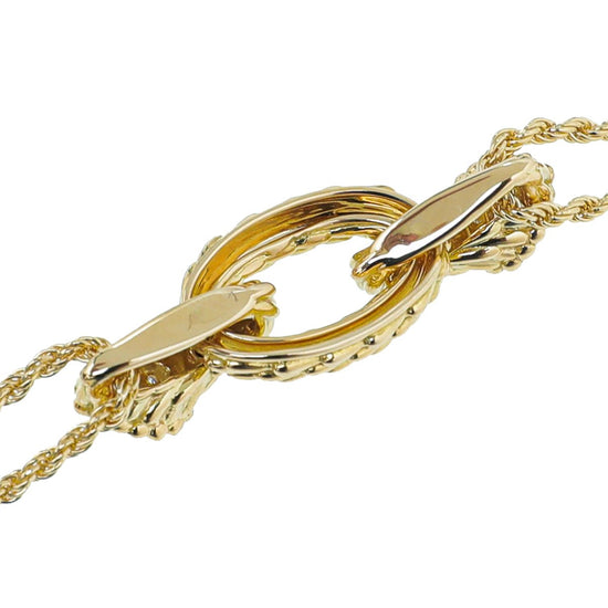 Boucheron - Boucheron 18K Yellow Gold Diamond Serpent Boheme Bracelet | The Closet