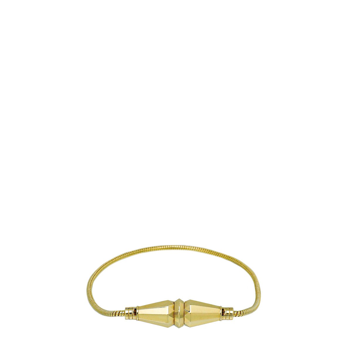 Boucheron 18K Yellow Gold Jack De Boucheron Single Wrap Bracelet-Boucheron-THE CLOSET