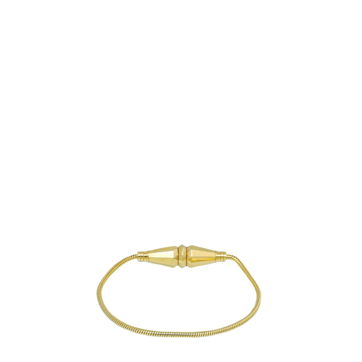 Boucheron 18K Yellow Gold Jack De Boucheron Single Wrap Bracelet-Boucheron-THE CLOSET