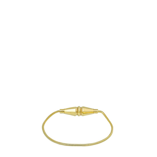 Boucheron - Boucheron 18K Yellow Gold Jack De Boucheron Single Wrap Bracelet | The Closet