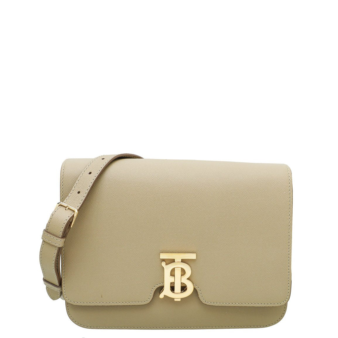 Burberry Archive Beige TB Flap Medium Bag-Burberry-THE CLOSET
