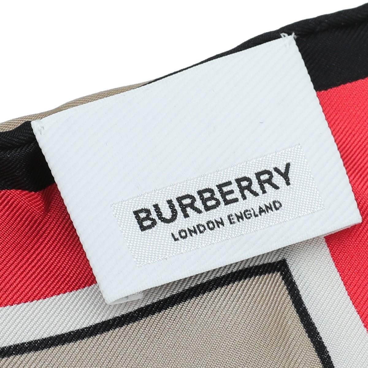 Burberry Archive Beige TB Logo Montage Scarf – The Closet